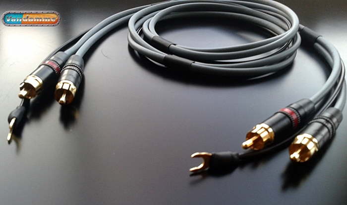 Van Damme Phono Turntable / Tonearm cable standard RCA-RCA version | eBay