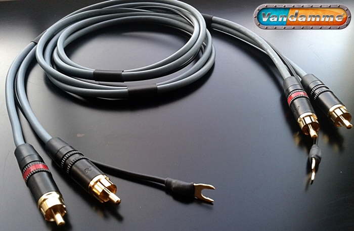 Van Damme Phono Turntable / Tonearm cable standard RCA-RCA version | eBay