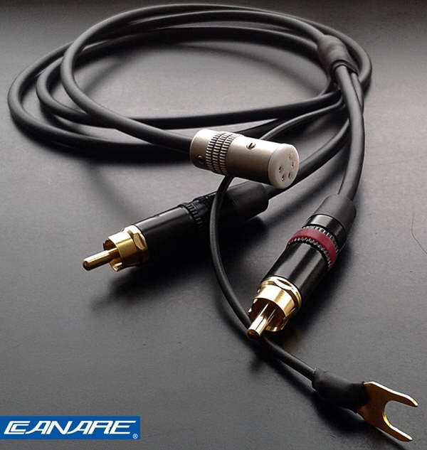 Canare starquad tonearm // phono cable Roksan etc SME for Linn 24AWG
